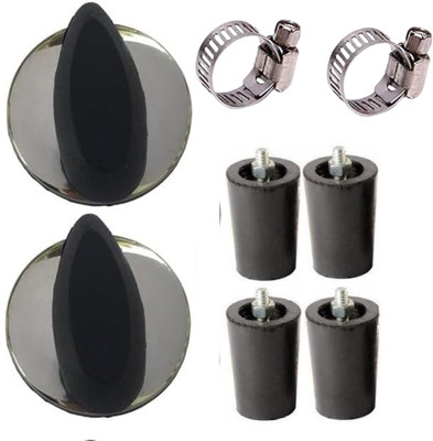 Sunflash KNOB SS CLAMP | RUBBER LEGS Type 8 MM Spindle | Suitable all model Appliance Knob