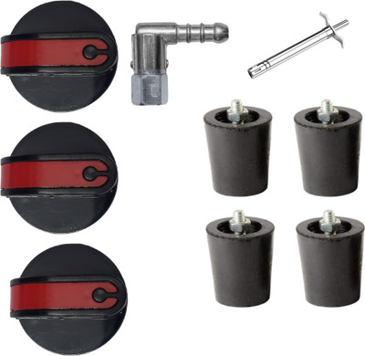 Sunflash Gas Stove accessories Replacement Parts | gas stove knob rubber leg nozzel lgtr Appliance Knob