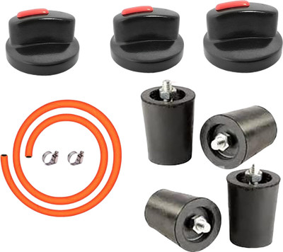 Sunflash Gas Stove accessories Replacement Parts | gas stove knob rubber leg pipe Appliance Knob