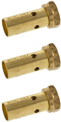 Shyam Sarowar Brass Burner Size 1 - Nozzle Burner Pack of 3 - Flambe Torch