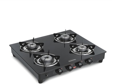 PADMINI CS-4 GT PRIMA Glass Manual Gas Stove(4 Burners)