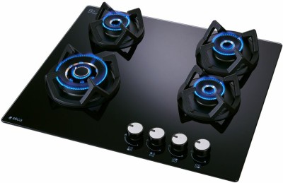 Elica CLASSIC FLEXI AB MFC 4B 60 Glass Automatic Hob(4 Burners)