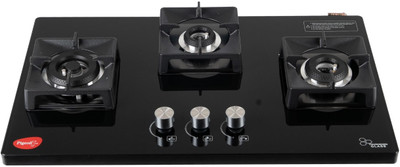 Pigeon Glass Manual Gas Stove(3 Burners)