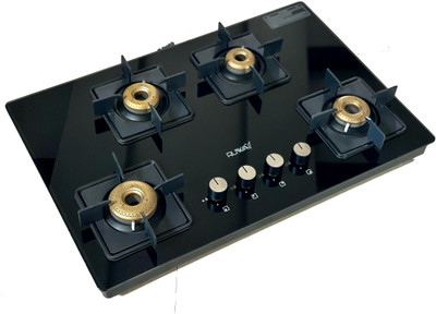 Ruwa GALAXY 4B AUTO HBT Steel Automatic Gas Stove  (4 Burners) For Rs. 5499 @ 71 %