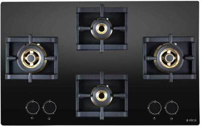 Elica FLEXI PRO FB 4B 70 MT DX Glass Automatic Hob(4 Burners)