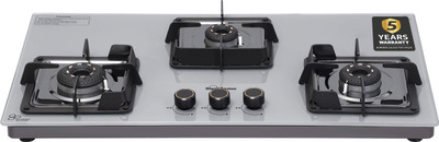 Sunflame Glass Automatic Hob(3 Burners)