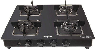 Maplin Surya-04 Glass Automatic Hob(4 Burners)