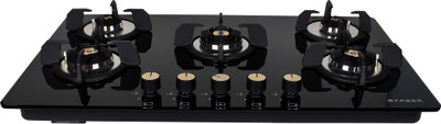 FABER Maxus HT905 CRS BR CI AI Glass Automatic Hob(3 Burners)