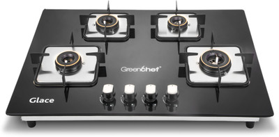 Greenchef Glace Glass Automatic Hob(4 Burners)