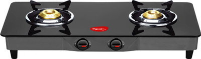 Pigeon Jumbo Glass Manual Gas Stove(2 Burners)
