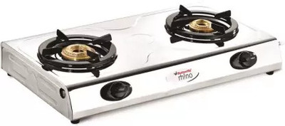 Butterfly Stainless Steel Manual Gas Stove(2 Burners)