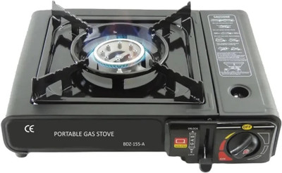 BEGMEAN 2-in-1 Portable Gas Stove for Camping, Travel & Outdoor Cooking Aluminium Automatic Gas Stove(1 Burners)