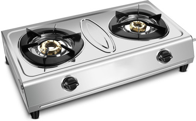BIGFLAME SU-213 Hexa Stainless Steel Manual Gas Stove(2 Burners)