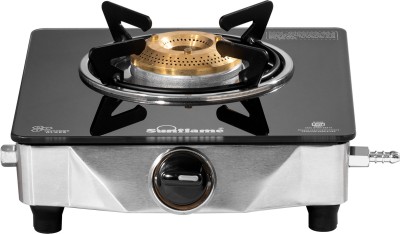 Sunflame GLASS TOP SINGLE BURNER Glass Manual Gas Stove(1 Burners)