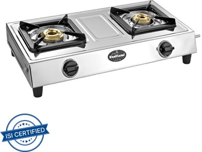 Sunflame shakti ss Stainless Steel Manual Gas Stove(2 Burners)