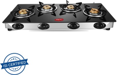 Pigeon Favourite Glass Manual Gas Stove(4 Burners)