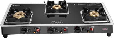 White Swan Stainless Steel Automatic Gas Stove(3 Burners)