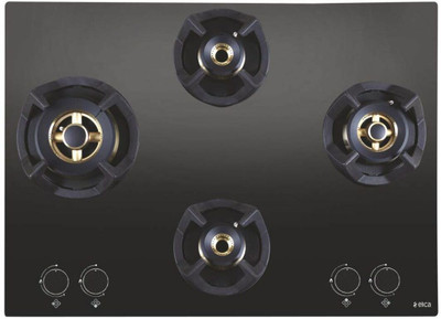 Elica CLASSIC FLEXI FB MFC 4B 70 MT Glass Automatic Gas Stove(4 Burners)