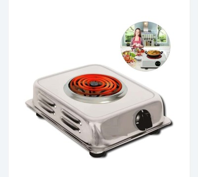 NETVULL 2000 Watts Electric Cook Heater Stove Cooktop | Cooking Heater Stainless Steel Manual Gas Stove(1 Burners)