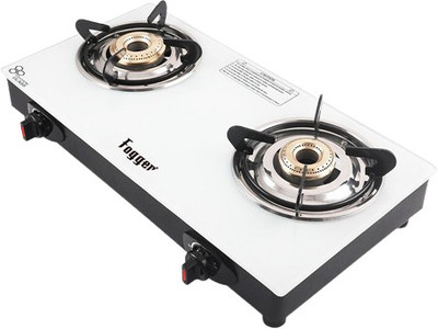 Fogger Glass Manual Gas Stove(2 Burners)