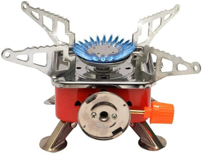 FOREWAY Small Gas Stove for Travelling Stainless Steel Automatic Gas Stove(1 Burners)
