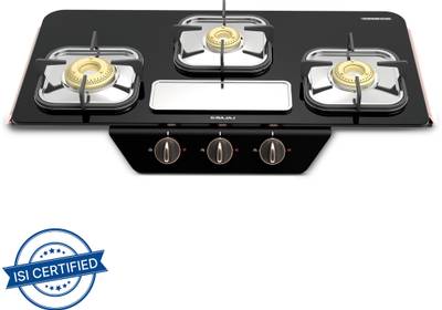 Frameless top gas stove
