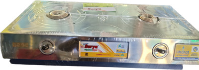 Golden Surya BGS-202-Golden Surya Elegant Aluminium Manual Gas Stove(2 Burners)