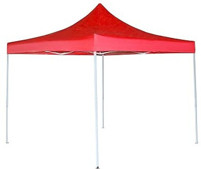Nawbeda Gazebo Portable 10*10 Feet, 19kg, Pop Up , Pagoda Canopy for Parties Tent - For Event & Outdoor, Cafeteria, Picnic(Red)