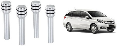SLSHILPA Aluminium Car Door Lock Knob(Silver)