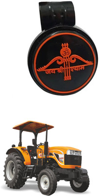 E-Shoppe Metal Car Steering Knob(Black, Orange)