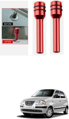 LOVMOTO Aluminium Car Door Lock Knob(Red)
