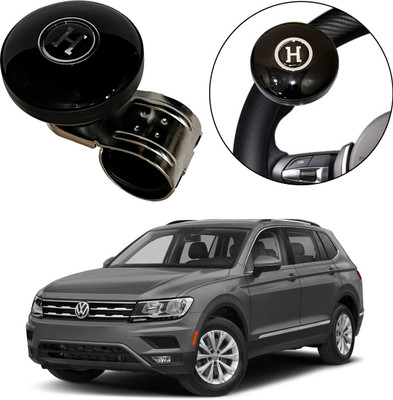 Oshotto Plastic Car Steering Knob(Black)