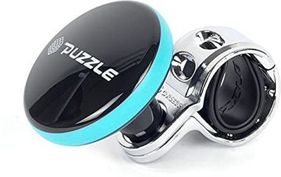 JMD GLOBAL SALES Plastic Car Steering Knob(Black)