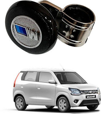 Oshotto Metal Car Steering Knob(Black, Silver)