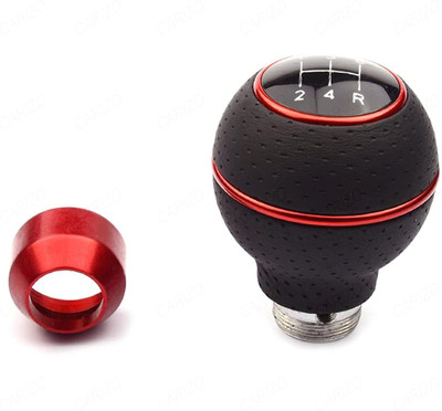 LAVITRA Silicon Gear Lever Shifter knob with 3 Adapters Compatible manual cars Gear Knob(Black)