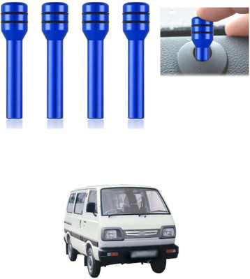 LOVMOTO Aluminium Car Door Lock Knob(Blue)