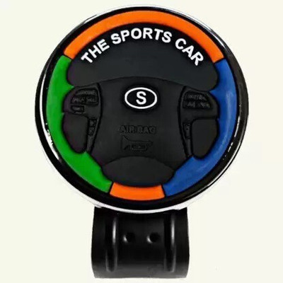 aksmit Metal, plastic Car Steering Knob(Multicolor)