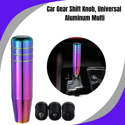 ENEMYT Aluminium, Rubber Gear Knob(Multicolor)