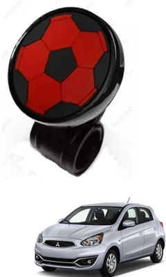 E-Shoppe Plastic Car Steering Knob(Black, Red)