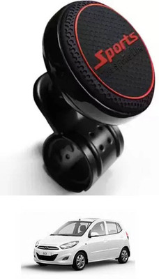 E-Shoppe Aluminium Car Steering Knob(Black, Red)
