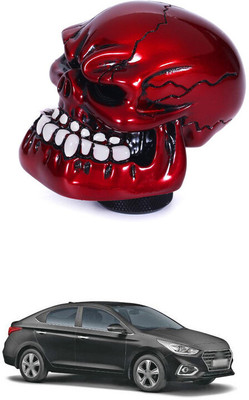 LOVMOTO Aluminium, Plastic Gear Knob(Red)