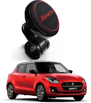E-Shoppe Aluminium Car Steering Knob(Black, Red)