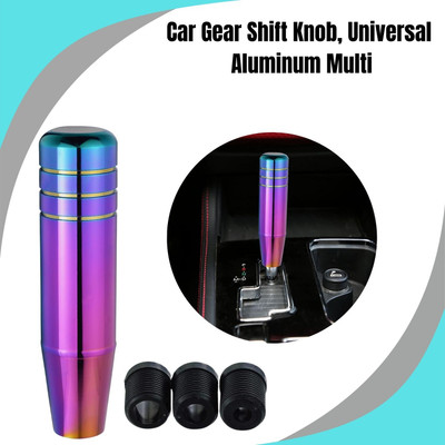 ENEMYT Aluminium, Rubber Gear Knob(Multicolor)
