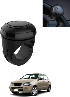 AYW Plastic/Silicon Car Steering Knob(Black)
