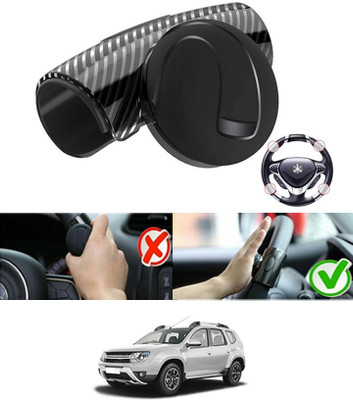 monolive Plastic, Silicon Car Steering Knob(Black)