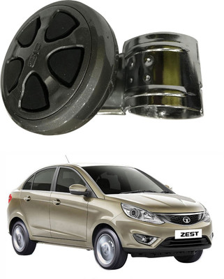 Oshotto Metal and Plastic Car Steering Knob(Black)