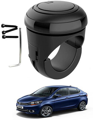 RKPSP Silicon Car Steering Knob(Black)
