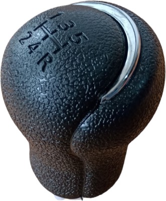 GOPINATH AUTOLINK ABS Plastic Grip knob, Rubber Gear knob Fortuner T4/T5 NW model Gear Knob(Black)