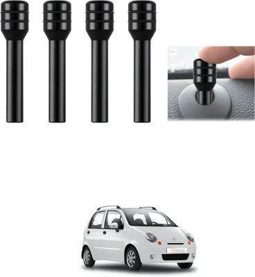LOVMOTO Aluminium Car Door Lock Knob(Black)
