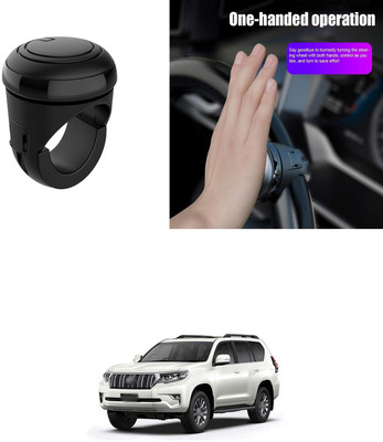 PRTEK PLASTIC Car Steering Knob(Black)
